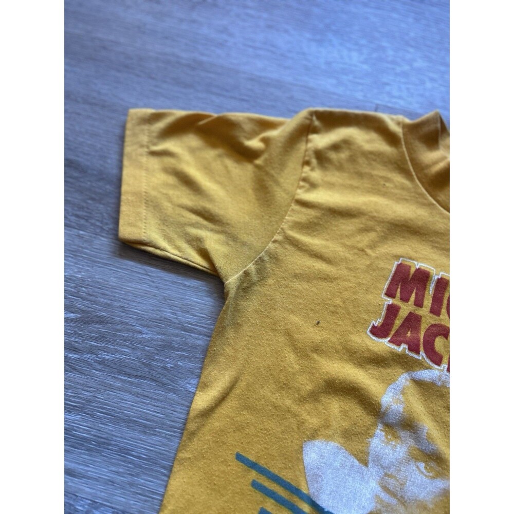 Michael Jackson Thriller Vintage T-Shirt Youth M 10-12 Hanes 14.5x20.5 - Picture 2 of 6